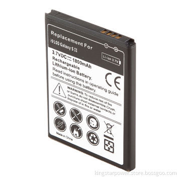 Li-ion Battery for Samsung Galaxy S2 SII S II I9100 i9100 Mobile Phone for Internal Replacement